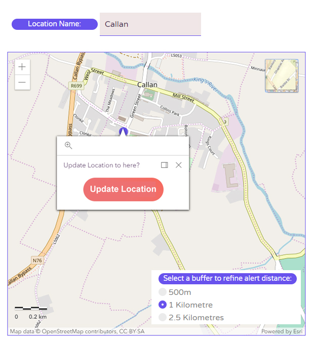 Planning Alerts and Notifications